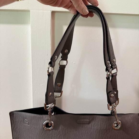 Calvin Klein Sonoma Gray/Black Reversible Tote - Picture 3 of 9